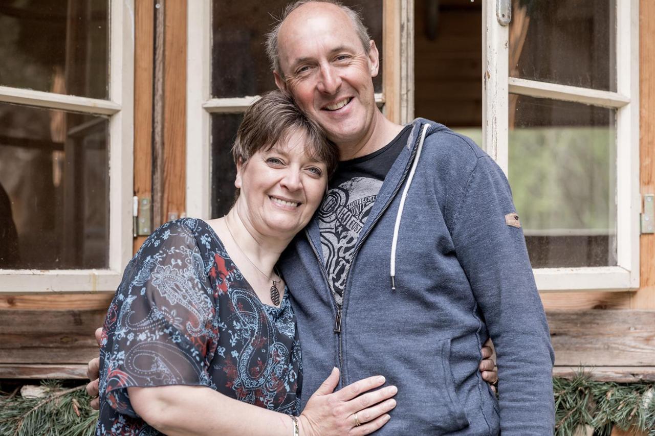 Ferienhaus Hirschnest Sankt Pankraz Bagian luar foto