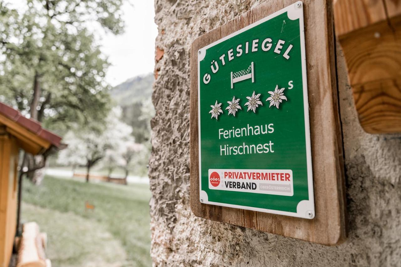 Ferienhaus Hirschnest Sankt Pankraz Bagian luar foto